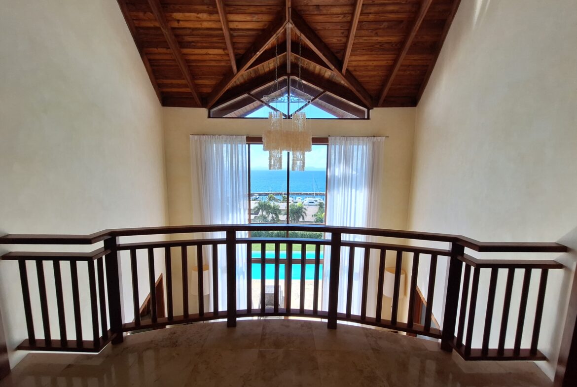 View from inside balcony.