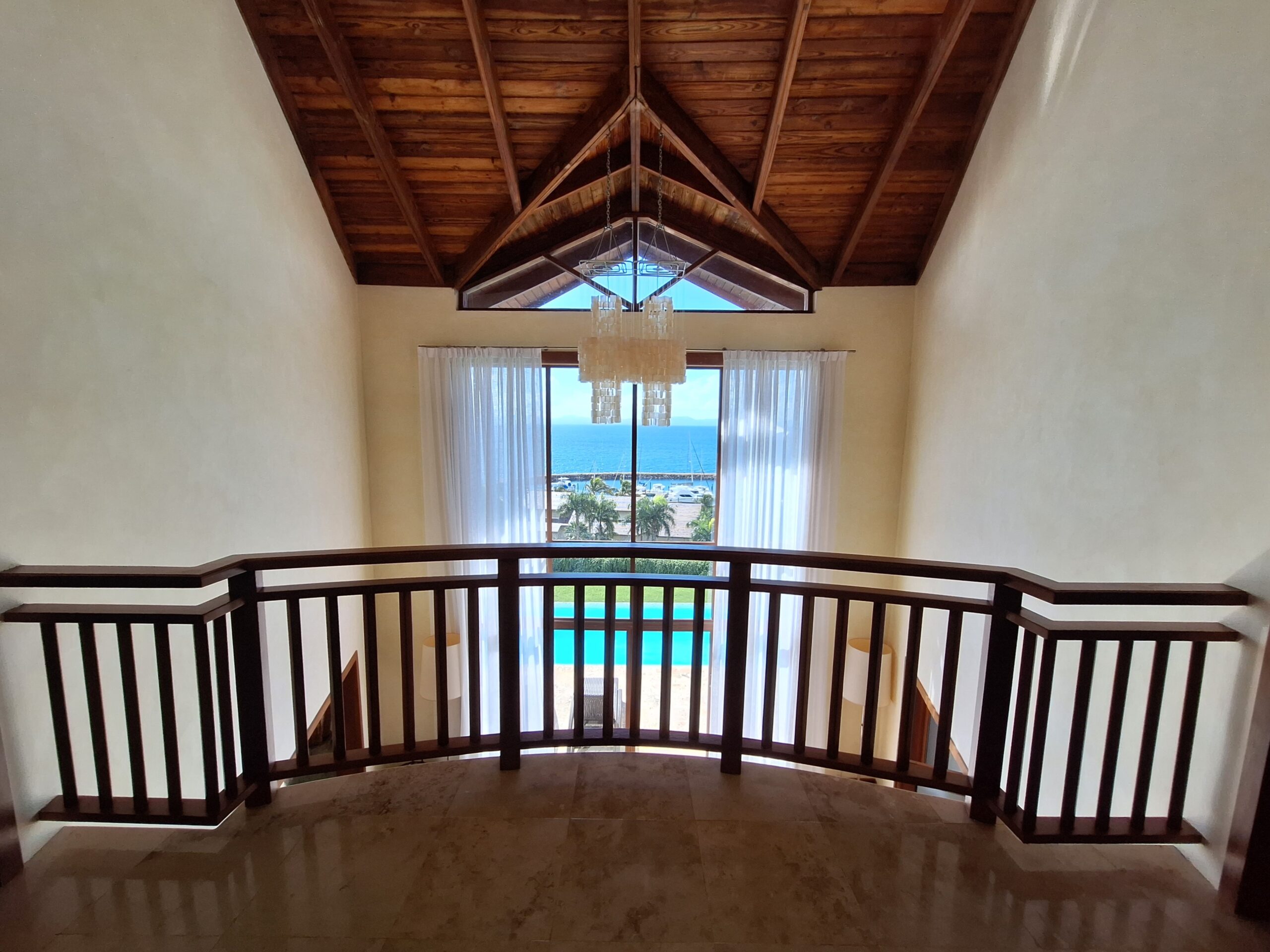 View from inside balcony.