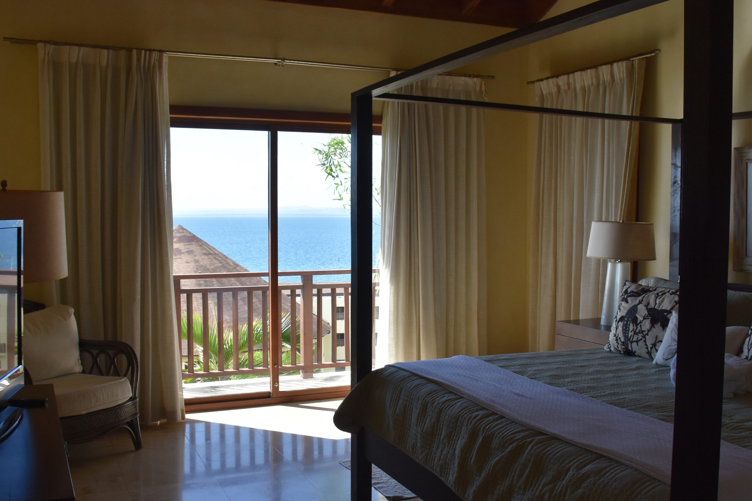 Bay view from bedroom.